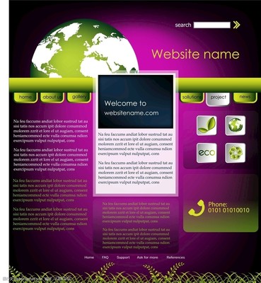 网页模板设计与网站建设 构建高效、美观的在线平台